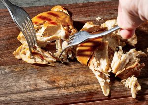 Een kipproduct van het Amerikaanse GOOD Meat, dat in Singapore goedkeuring heeft voor de verkoop van kweekvlees. - Foto: GOOD Meat
