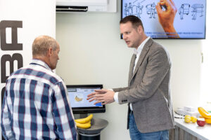 De weegschaal van Bizerba heeft beeldherkenning die werkt op basis van Artificial Intelligence. Foto: Herbert Wiggerman