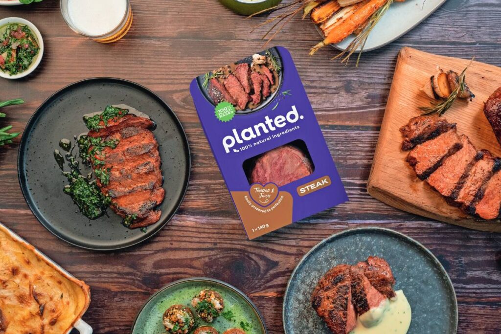 Planted steak vleesvervangers