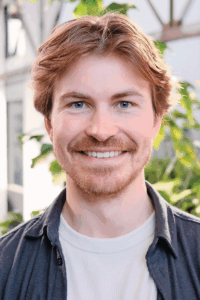 Jelle van Miltenburg, van AI-consultancy Wolk dat voedselbedrijven helpt met AI effectief inzetten in hun bedrijfsprocessen. Foto: Wolk