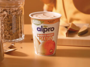 Alpro lanceerde de campagne met 5 essentiële nutrienten. Foto: Alpro